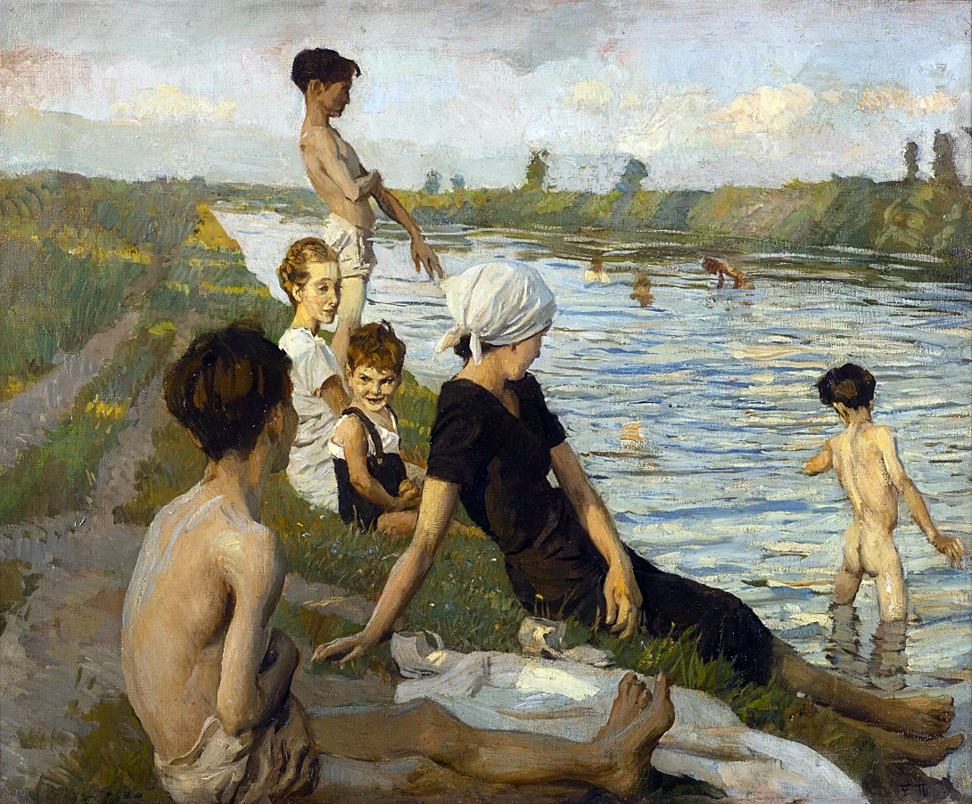  69-Ettore Tito-Giochi d’acqua 